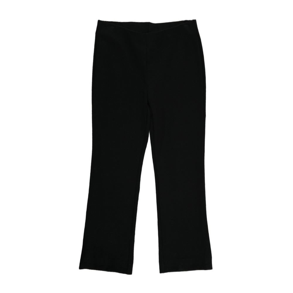Lilly Pulitzer Flare Pants Women's Size Medium Black Pull On Stretch Trousers